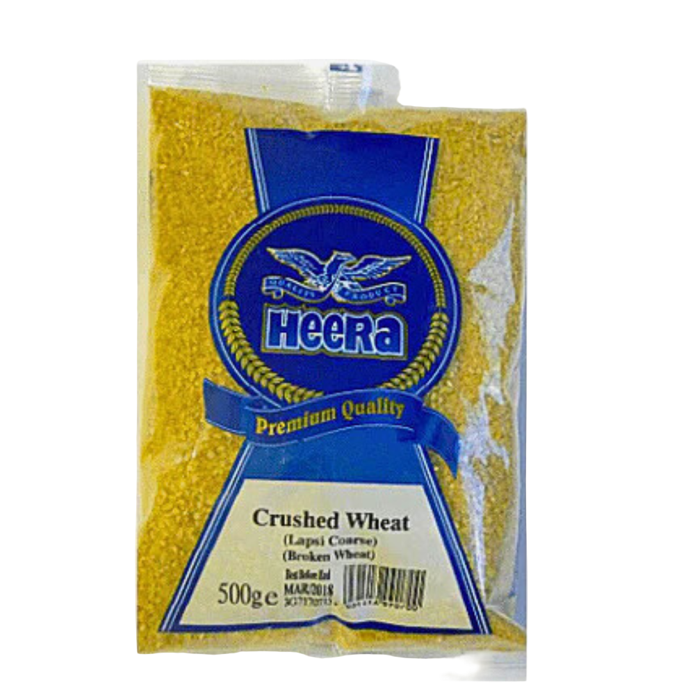 Buy Heera Lapsi Coarse (Broken Wheat) 500g  Online in Fairmart UK