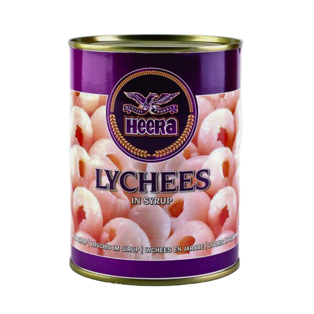 Buy Heera Lychees In Syrup 567g Online in Fairmart UK