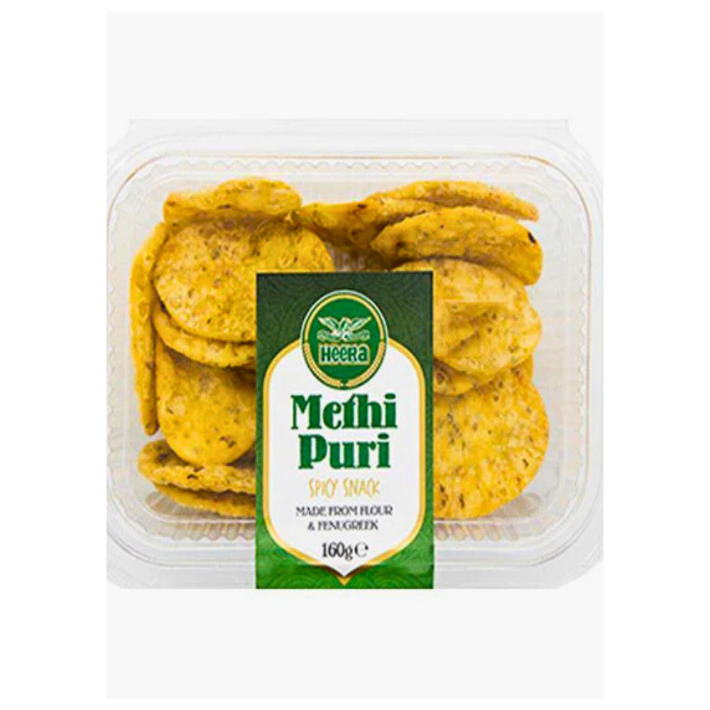 Buy Heera Methi Puri 160g Online in Fairmart UK