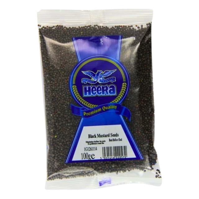 Buy Heera Mustard Seeds Black 100g Online in Fairmart UK