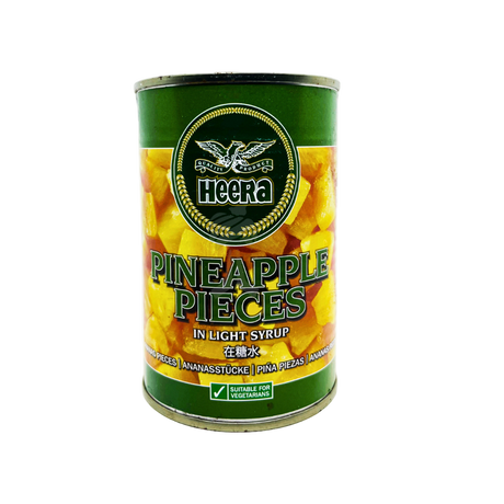 Buy Heera Pineapple Pieces 425g Online in Fairmart UK