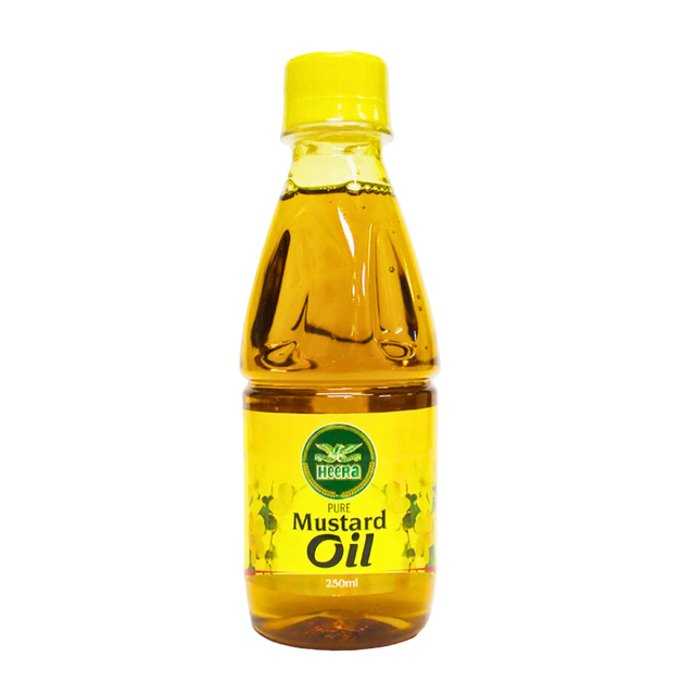 Buy Heera Pure Mustard Oil 250ml Online in Fairmart UK