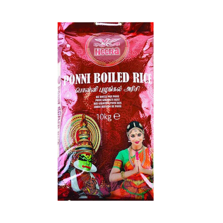 Buy Heera Rice Ponni Boiled 10kg Online in Fairmart UK