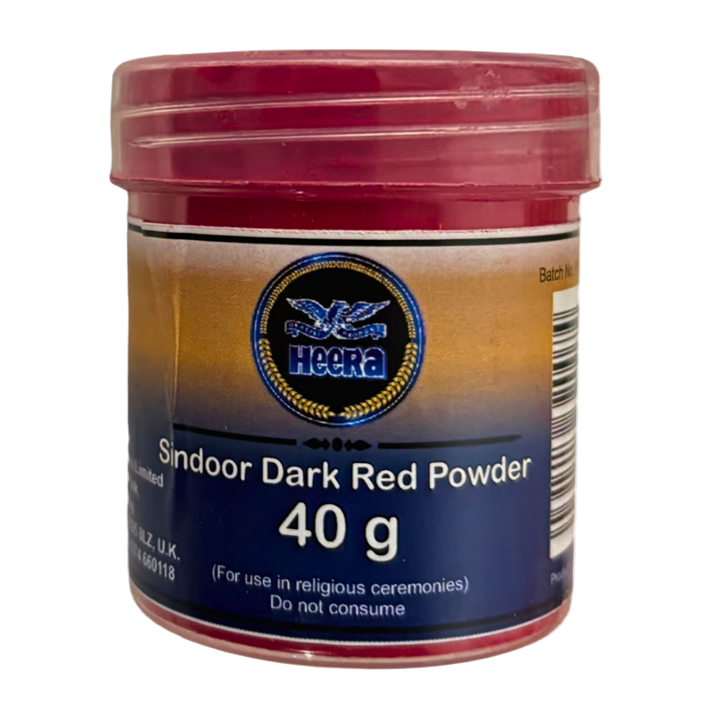 Buy Heera Sindoor Dark Red Powder Online in Fairmart UK