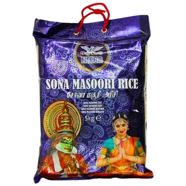Buy Heera Sona Masoori Rice 5kg - Online in Fairmart UK