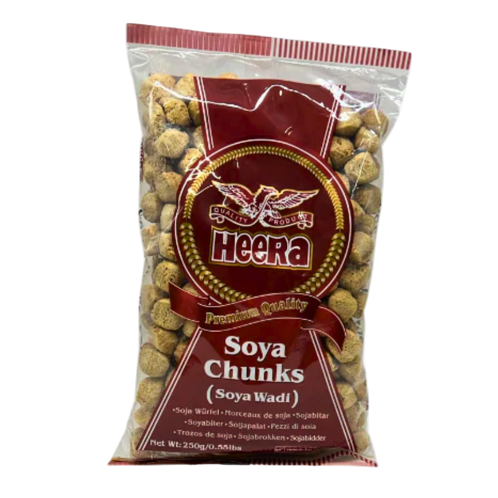 Buy Heera Soya Chunks (Soya Wadi) 250g Online in Fairmart UK