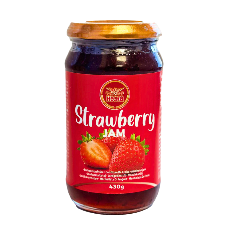 Buy Heera Strawberry Jam 430g Online in Fairmart UK