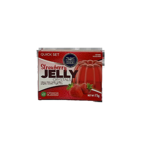 Buy Heera Strawberry Jelly Crystals 75g Online in Fairmart UK