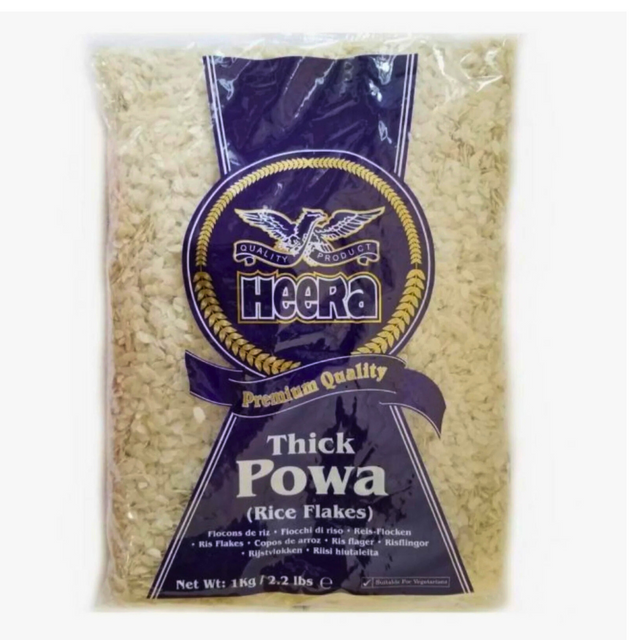 Buy Heera Thick Powa Rice Flakes 1kg Online in Fairmart UK
