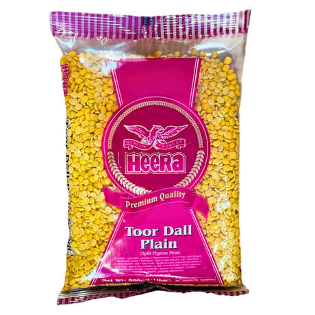 Buy Heera Toor Dal Plain 500g Online in Fairmart UK