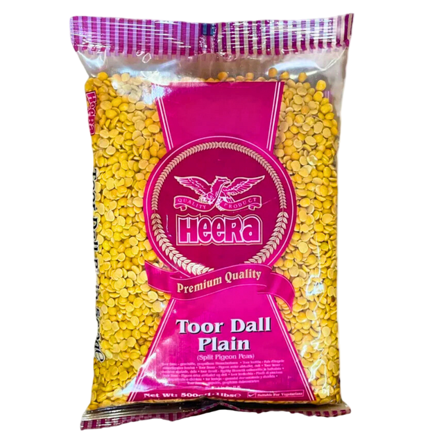 Buy Heera Toor Dall Plain 1kg. Online in Fairmart UK