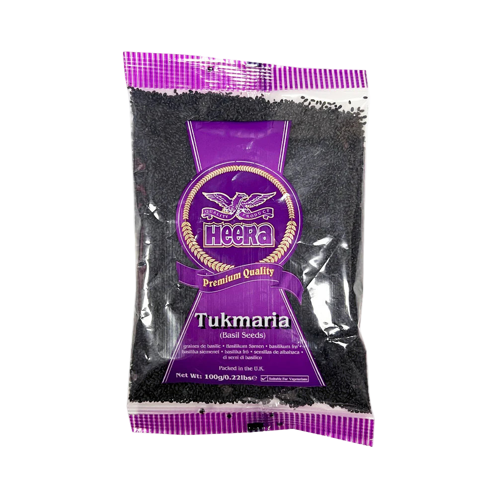 Buy Heera Tukmaria Basil Seeds 100g  Online in Fairmart UK
