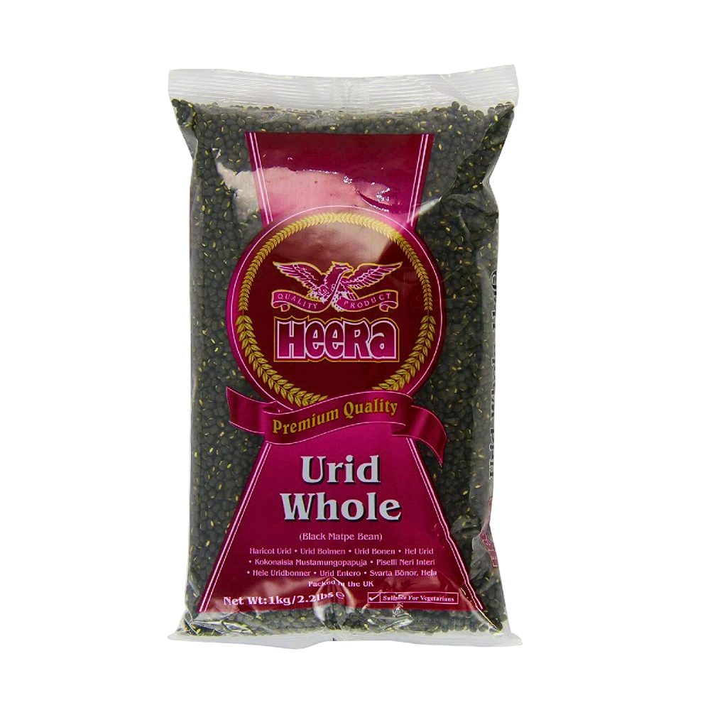 Buy Heera Urid Dal (Whole) 1Kg Online in Fairmart UK