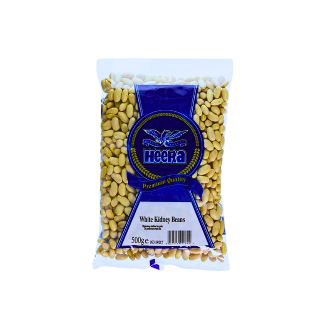 Buy Heera White Kidney Beans 500g Online in Fairmart UK