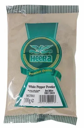 Buy Heera White Pepper Powder 100g Online in Fairmart UK