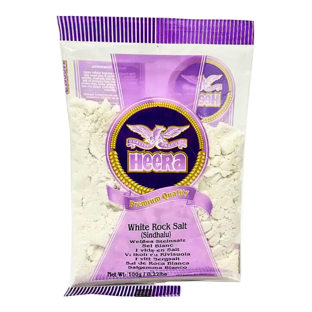 Buy Heera White Rock Salt 100g Online in Fairmart UK