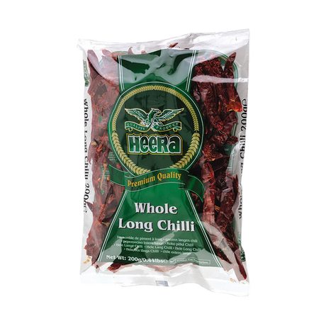 Buy Heera Whole Long Chilli 200g Online in Fairmart UK