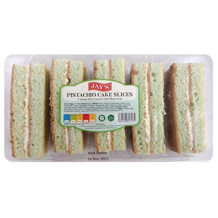 Jays Pistachio Cake Slices (5 slices)