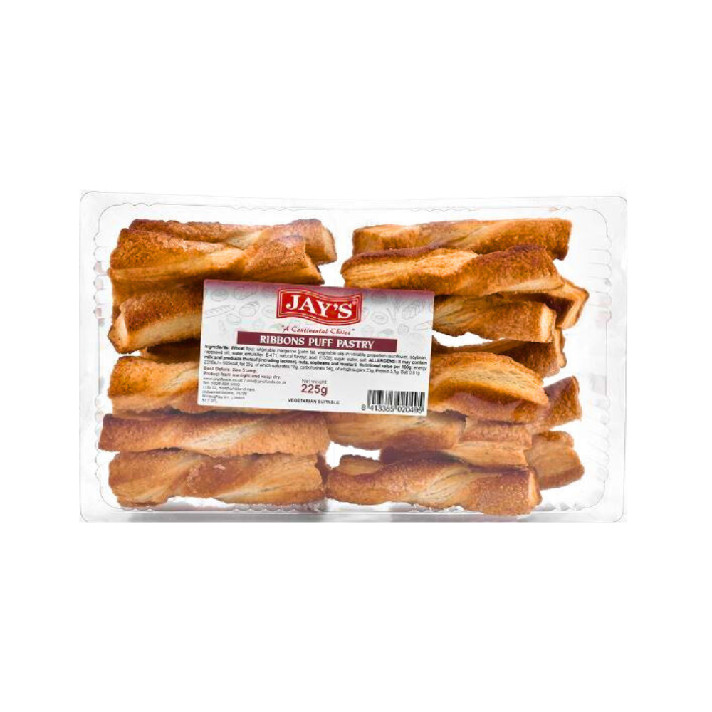 Jays Ribbon Puff Pastry 225g