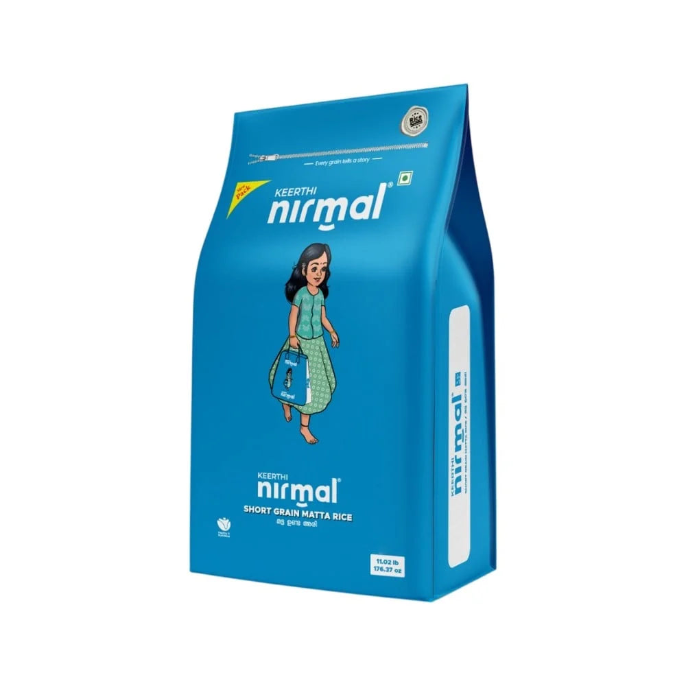 Buy Keerthi Nirmal Brown Matta Rice 1kg online at the best price from FAIRMART.