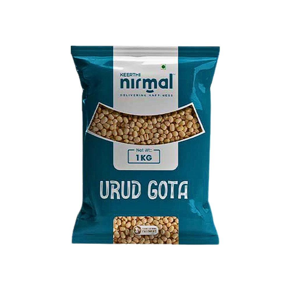 Buy Keerthi Nirmal Urad Gota (Uzhunnu) 1kg online at the best price from FAIRMART.