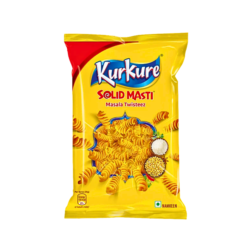 Buy Kurkure Solid Masti Masala Twisteez Namkeen 59g online at the best price from FAIRMART.