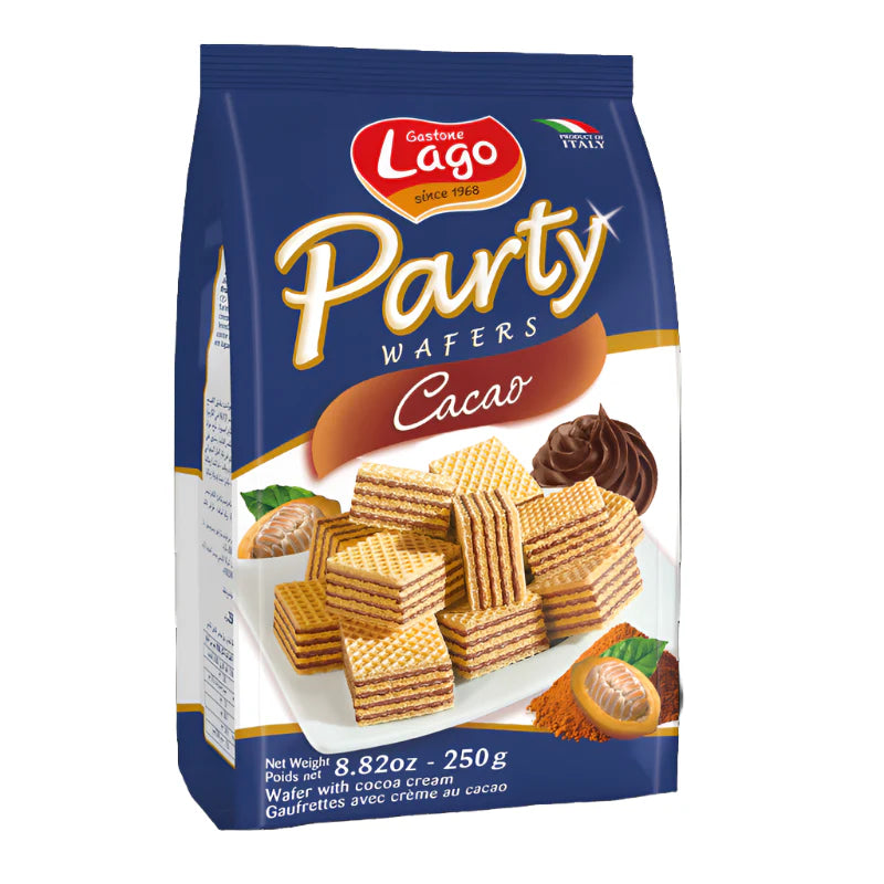Lago Cacao Party Waffers 250g