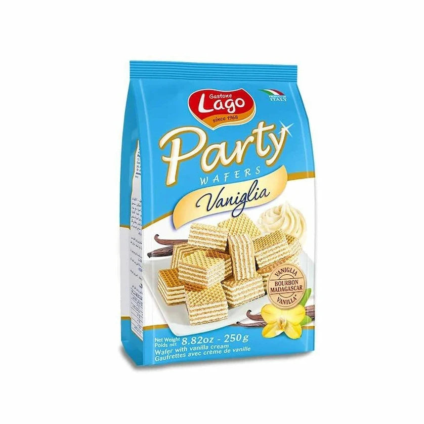 Lago Party Wafers Vannila 250g