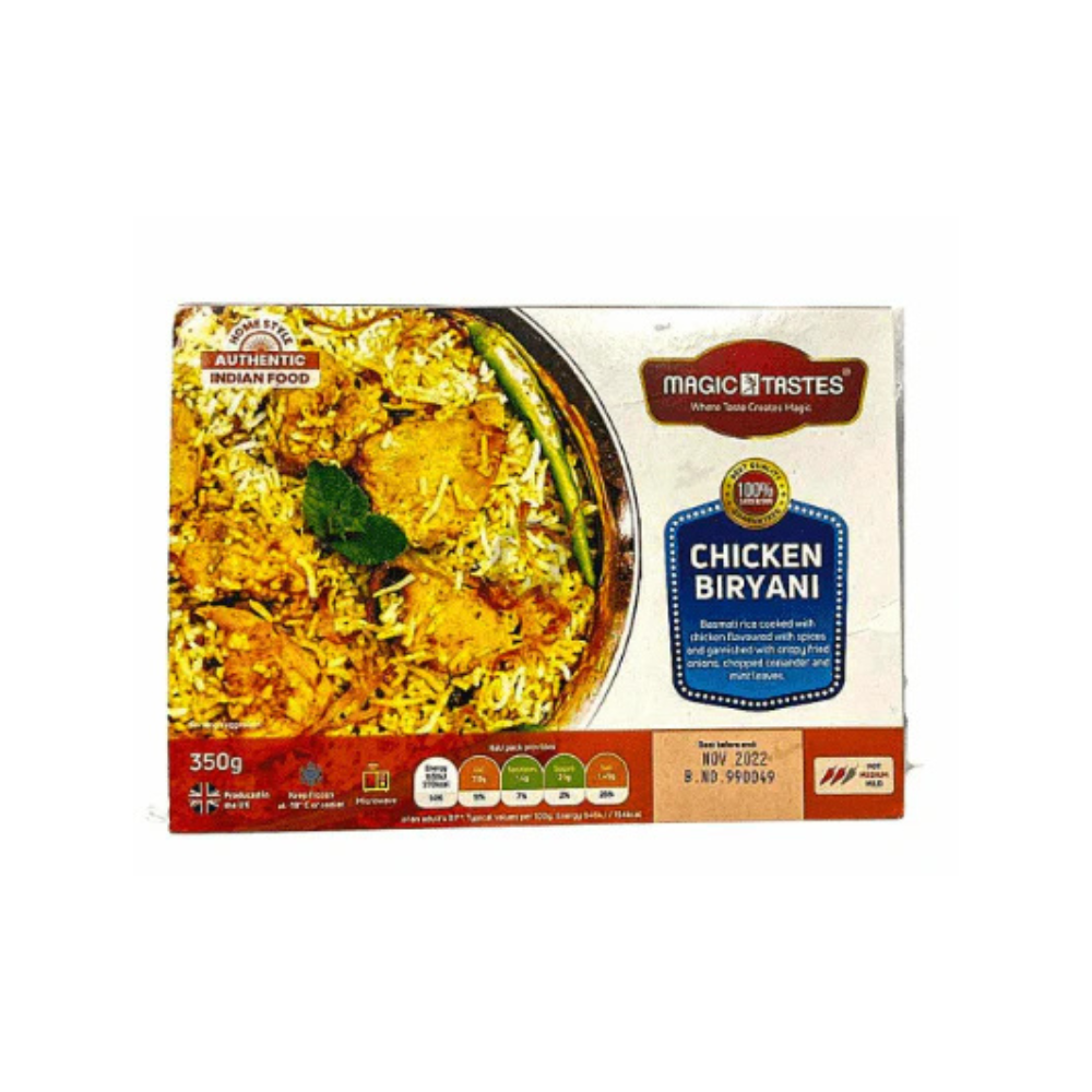Magic Tastes Frozen Chicken Biriyani 350g