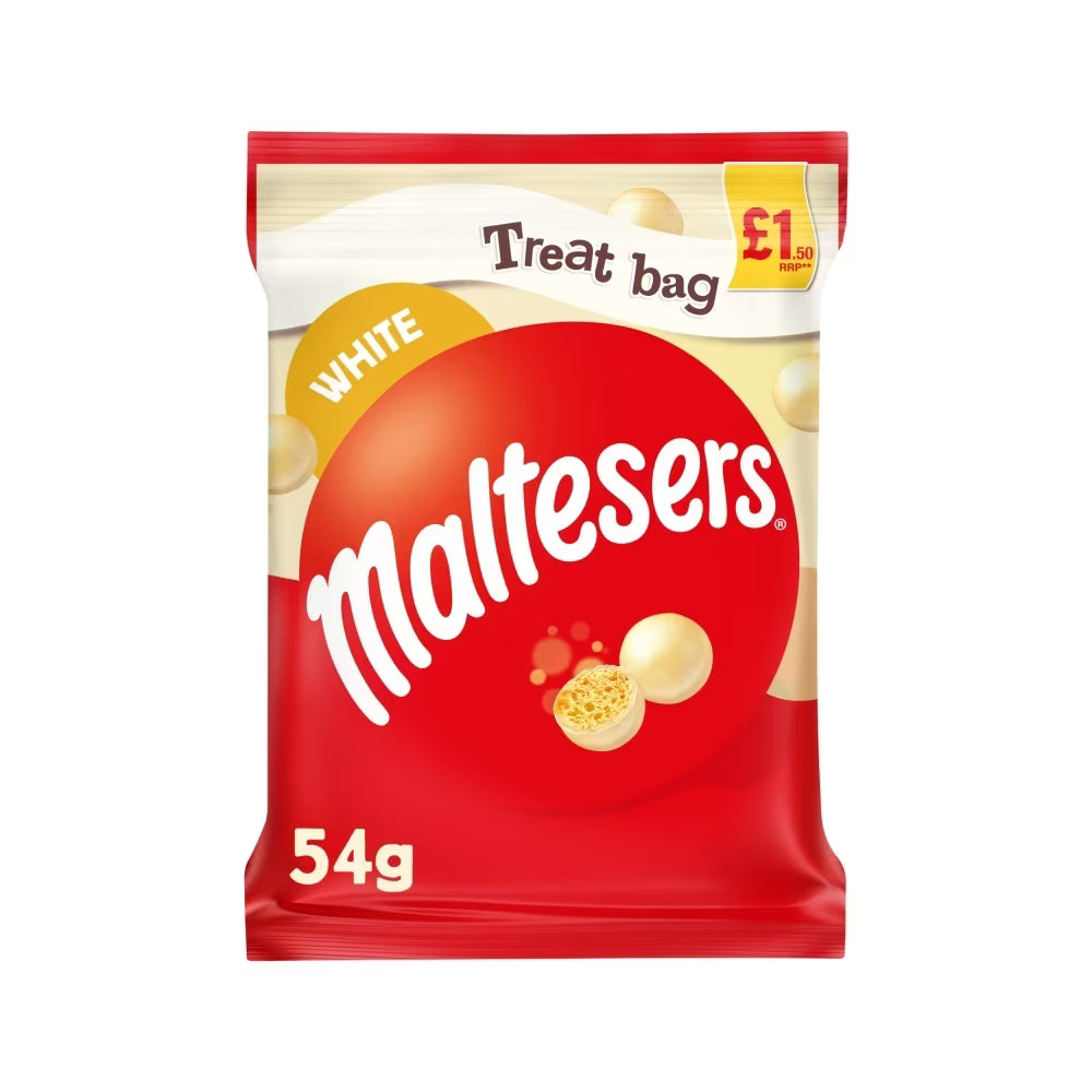 Maltesers White Chocolate & Honeycomb Bag 54g