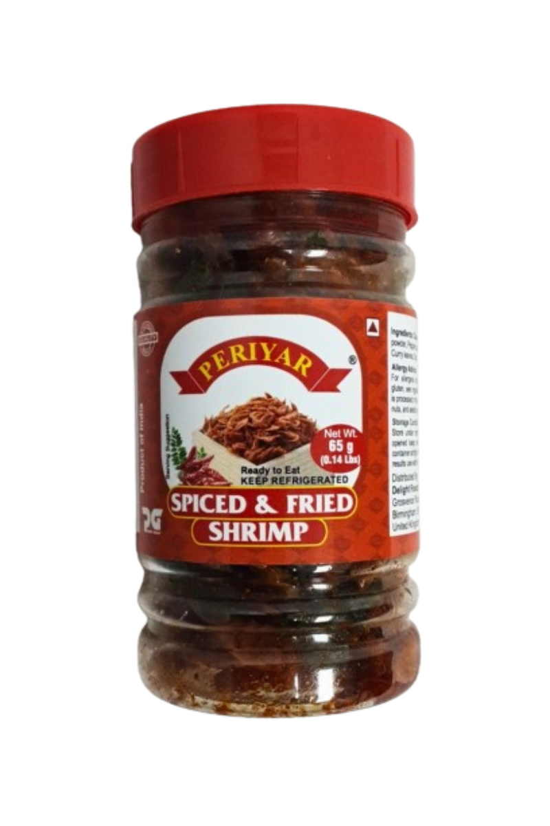 Buy Periyar Spiced & Dried Shrimp 65g online at the best price from FAIRMART.
