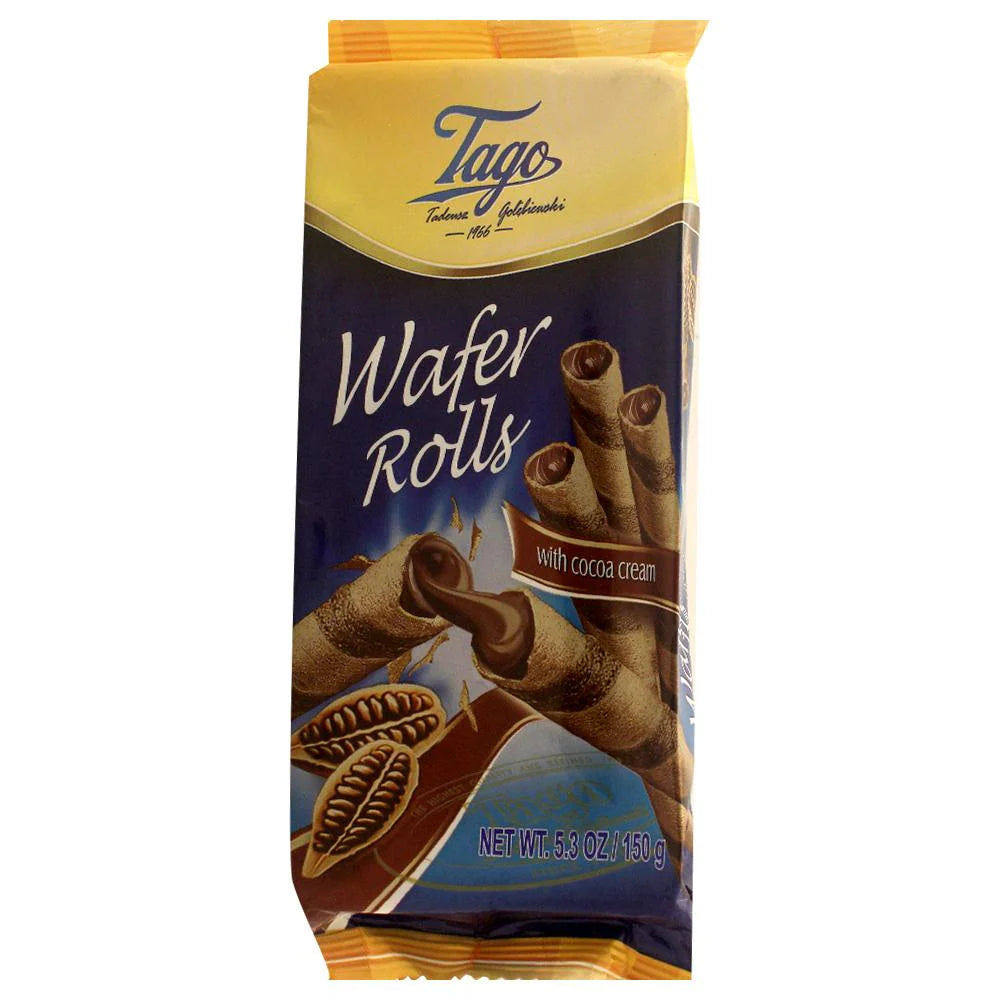 Tago Wafer Rolls With Cocoa Cream 150g