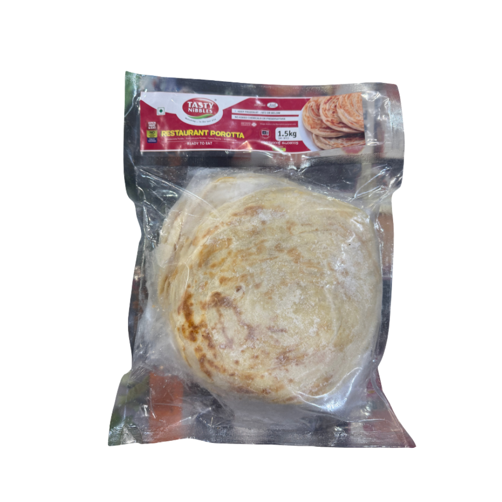 Buy Tasty Nibbles Frozen Restaurant porotta 1.5kg online at the best price from FAIRMART.