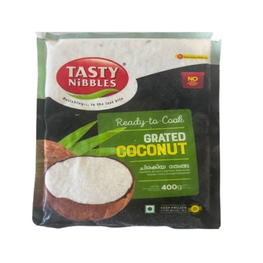 Buy Tasty Nibbles Frozen Grated Coconut 400g online at the best price from FAIRMART.