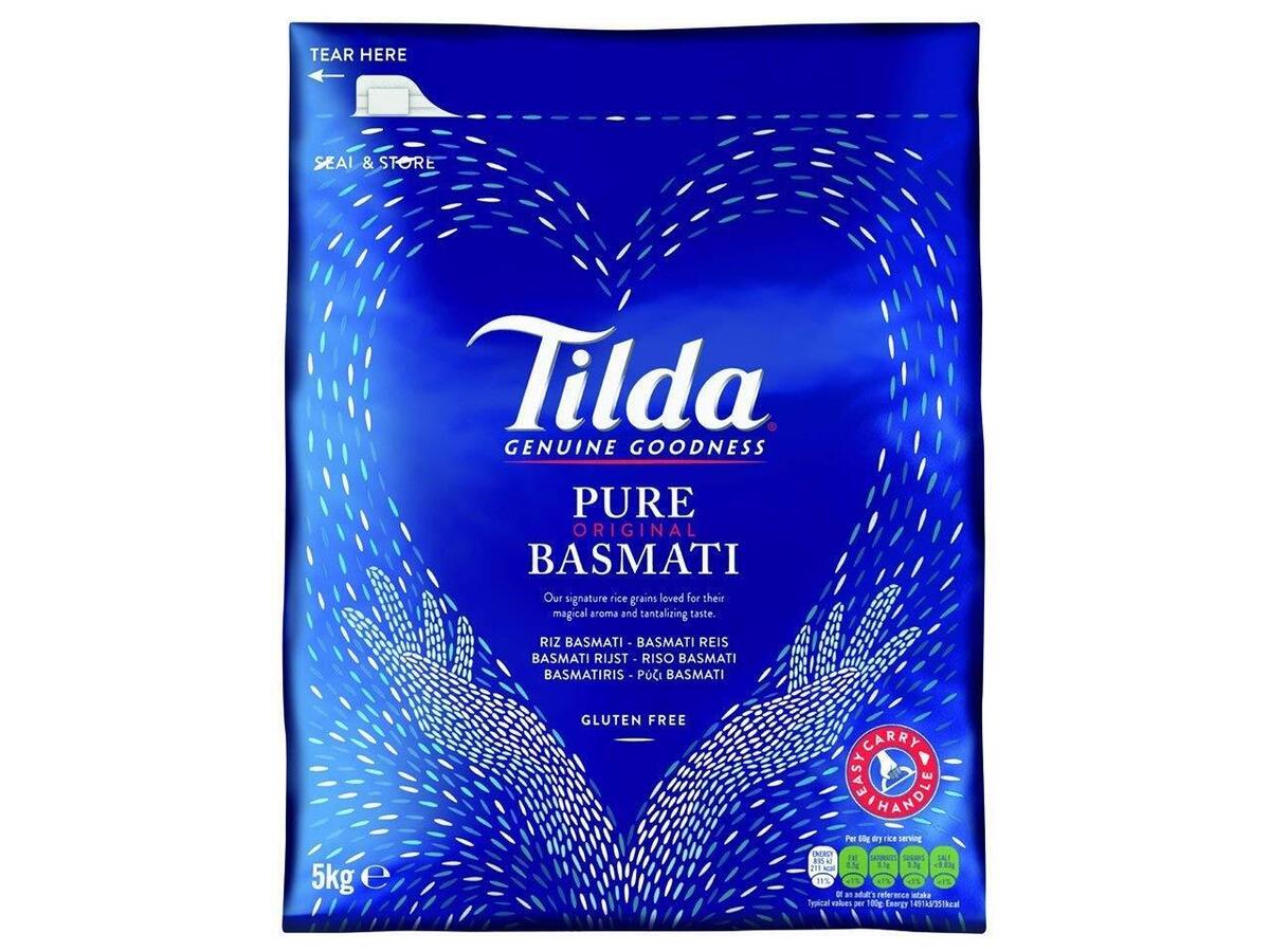 Buy Tilda Pure Original Basmati Rice 5kg Online in Fairmart UK