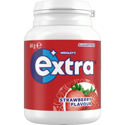 Wrigley's Extra Strawberry Sugar Free Chewing Gum 46Pk