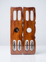 Traditional Wooden Khartal Percussion Instrument Pair (16 inch)