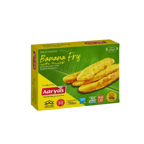 Buy Aaryas Frozen Banana Fry Family 908g online at the best price from FAIRMART and get delivered at your doorstep.