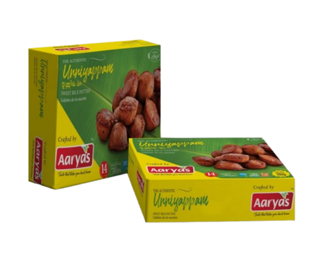 Buy Aaryas Frozen Unniyappam 350g online at the best price from FAIRMART