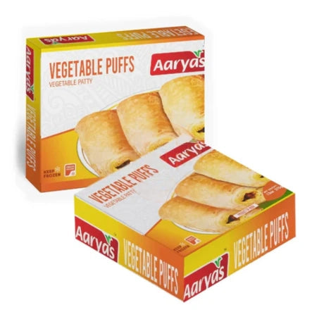 Aaryas Frozen Vegetable Puffs 1kg
