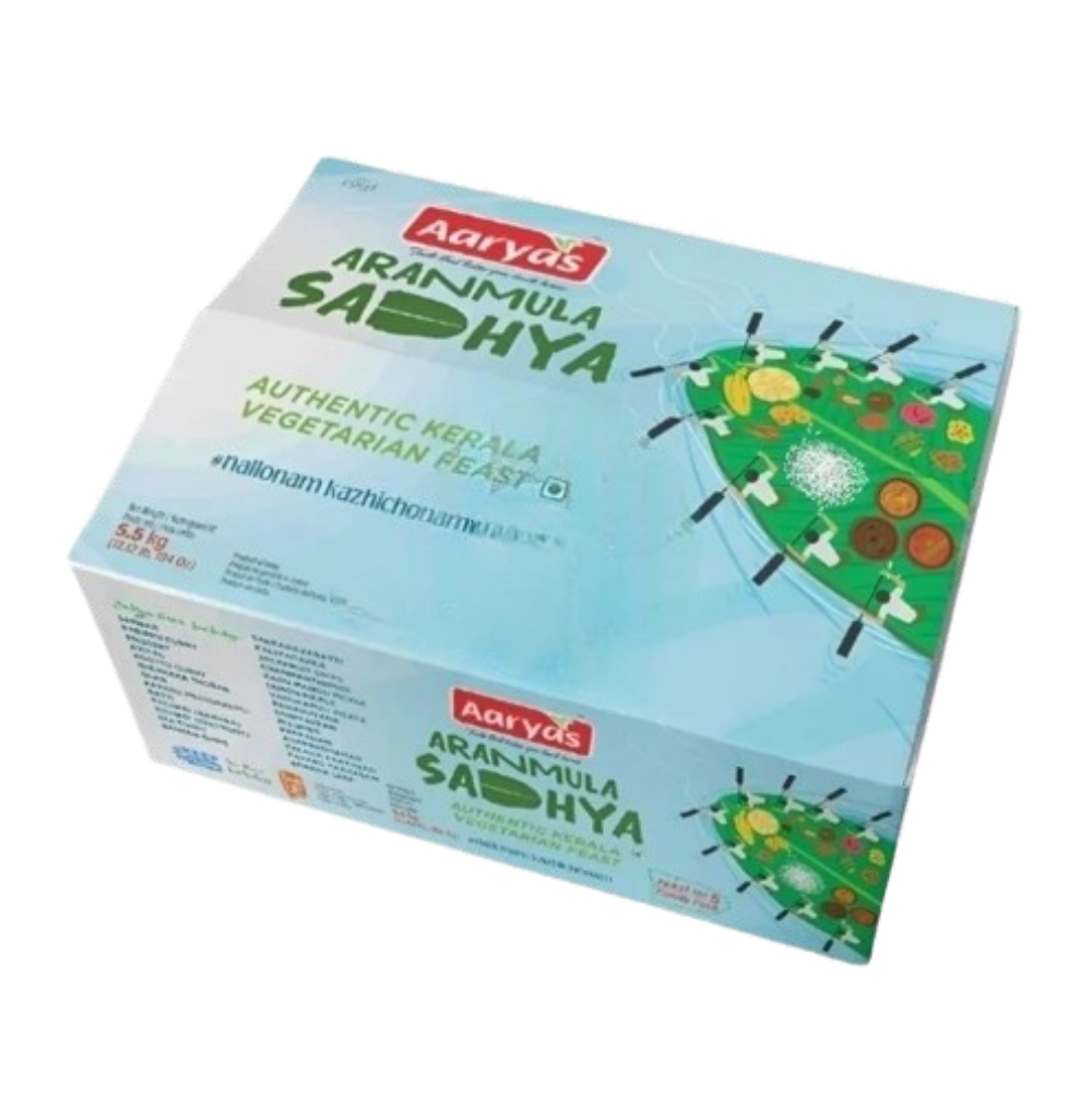 Buy Aaryas Frozen Aranmula Sadhya 5.5kg (Feast For 5) online at the best price from FAIRMART and get delivered at your doorstep.