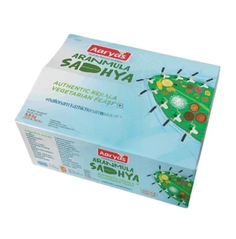 Buy Aaryas Frozen Aranmula Sadhya 5.5kg (Feast For 5) online at the best price from FAIRMART and get delivered at your doorstep.