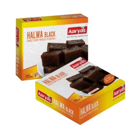 Buy Aaryas Frozen Blackhalwa 350g online at the best price from FAIRMART.