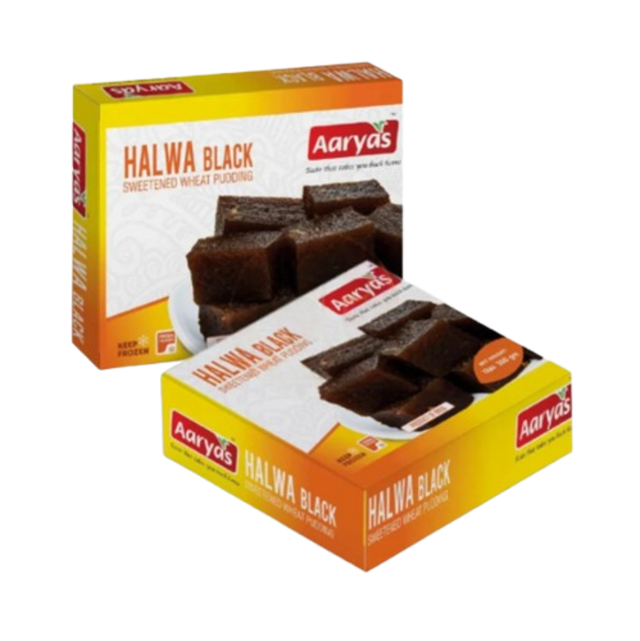 Buy Aaryas Frozen Blackhalwa 350g online at the best price from FAIRMART.