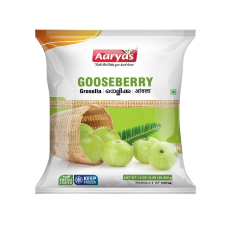 Buy Aaryas Frozen Gooseberry 400g online at the best price from FAIRMART.