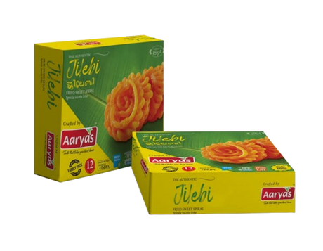 Buy Aaryas Frozen Jilebi 600g online at the best price from FAIRMART