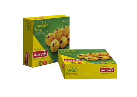 Buy Aaryas Frozen Laddu 1kg online at the best price from FAIRMART
