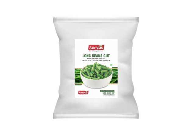 Buy Aaryas Frozen Long Beans Cut 1kg online at the best price from FAIRMART