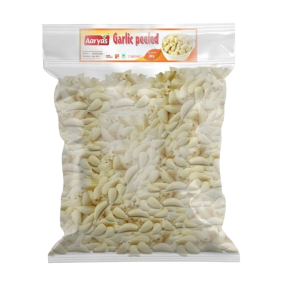 Buy Aaryas Frozen Peeled Garlic 200g online at the best price from FAIRMART
