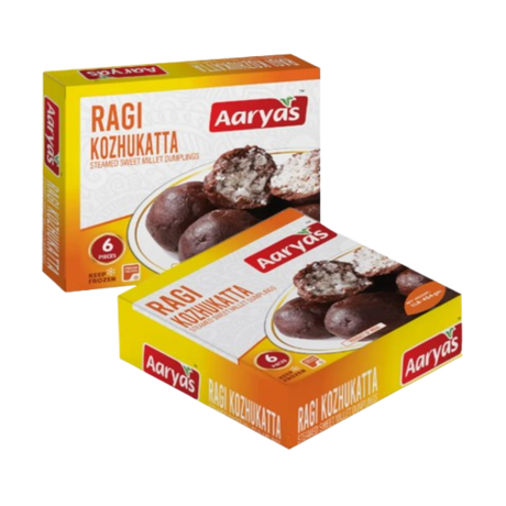 Buy Aaryas Frozen Ragi Kozhukkatta 454g online at the best price from FAIRMART.